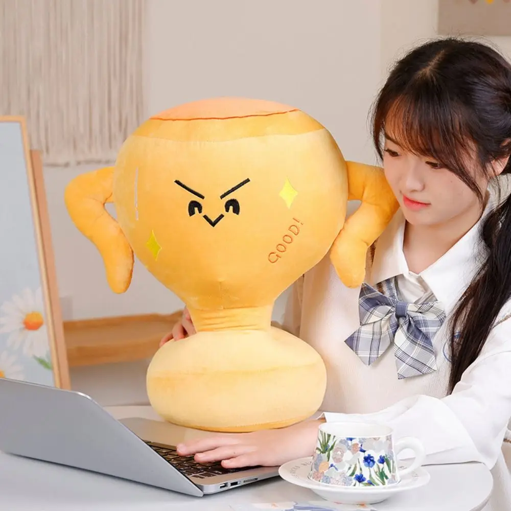 카와이 10/25/40cm 트로피/PP 코튼 트로피 가방 장식품 베개 생일 선물