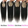 4 Sizes Silk Base Virgin Human Hair Women Toppers 3 Clips Natural Scalp Top Base Black Brown Color For White Women 1