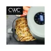 Colorful 1200W 4Qt Air Fryer: Glass Basket, Dishwasher Safe, 60min Timer, 6 Presets, Temp Control 175F-400F, 4 QT, Sage 5