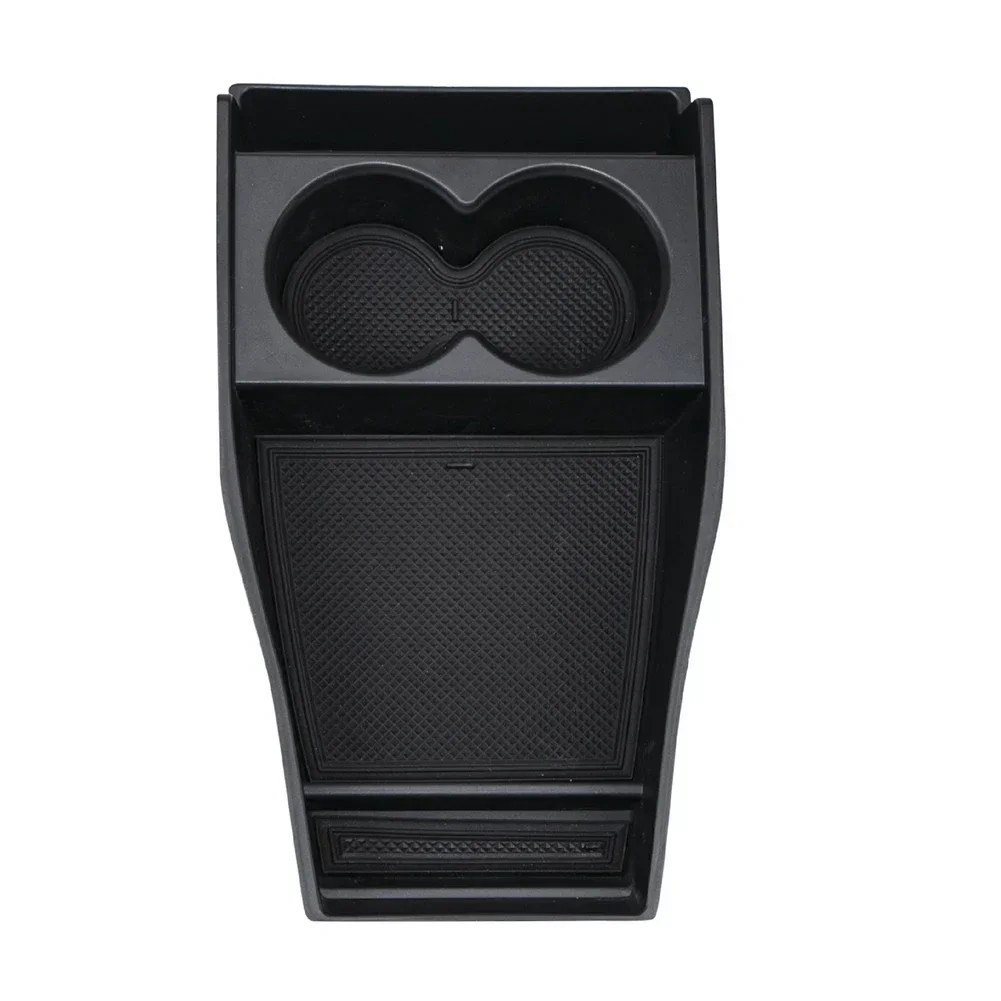 ABS Car Center Console Armrest Box Storage Tray Holder Organizer Container For Hyundai IONIQ 5 + Black Storage Box