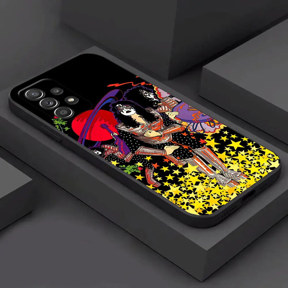 Kiss Classics Rock Band Soft Back Phone Case