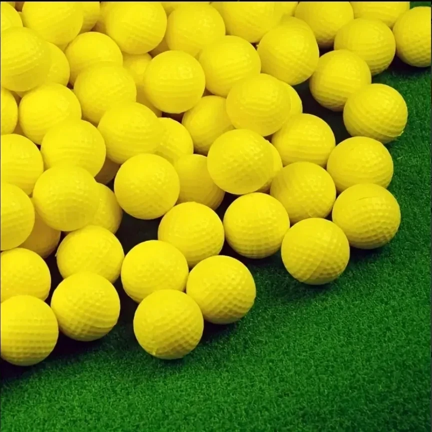 Golf Balls 10 Foam Practice Soft for Indoor or Outdoor Training Improving Skills Durable Accessories