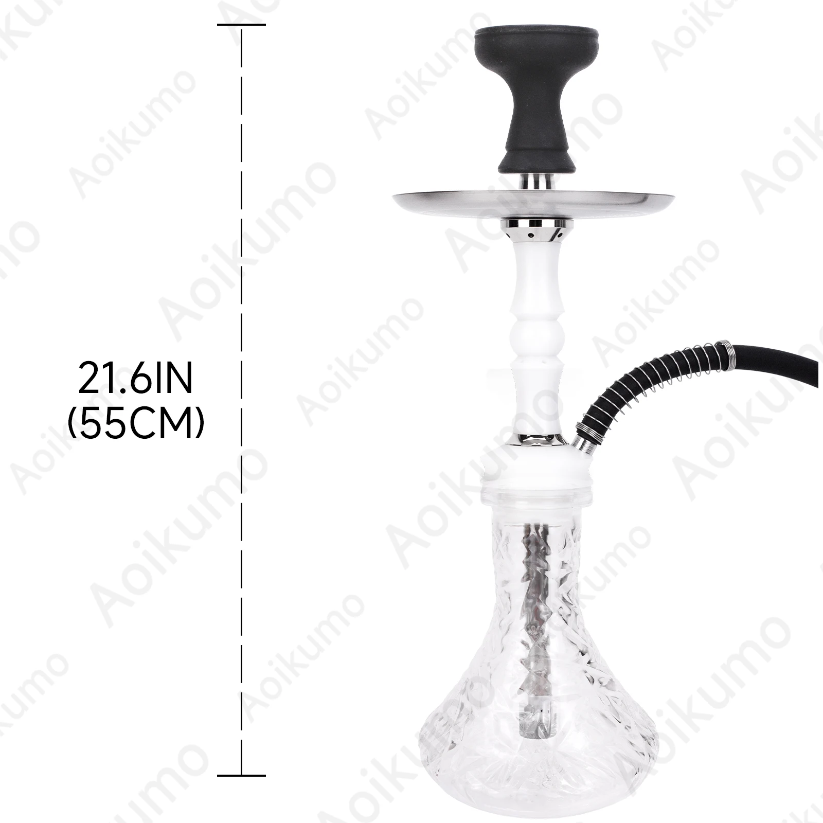 Hookah Set Hookah Kit Silicone Hose Mouthpiece Flask Base Shisha Narguile Chicha Cachimbas Hubbly Bubbly Set