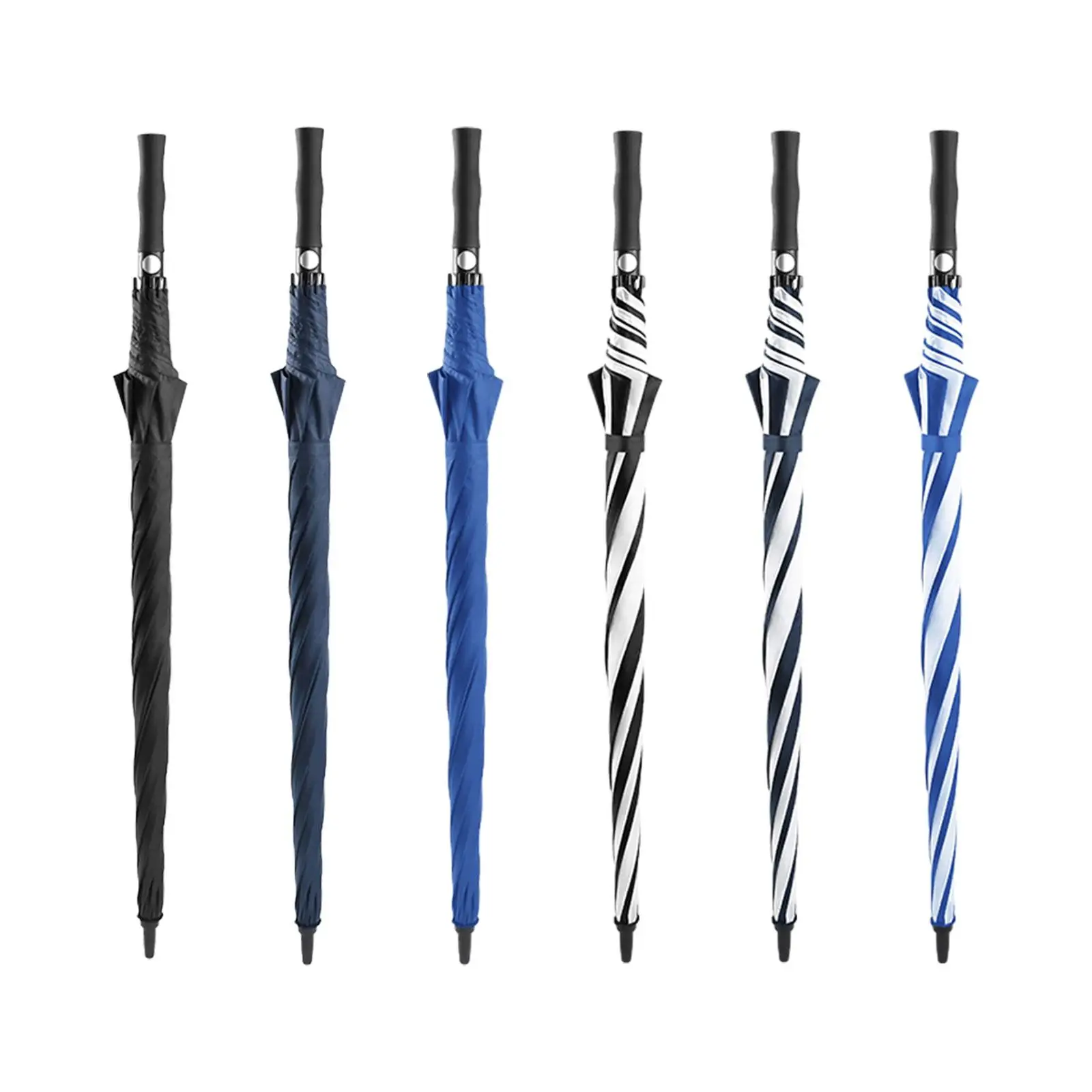 

Зонт для гольфа с прямым полюсом, прочный погодозащищенный зонт для путешествий, автоматический зонт с открытым дождем для поездок, деловых прогулок