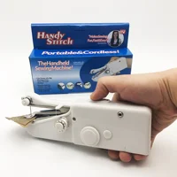 Portable Handheld Sewing Machine CS-101B, Low Noise, Battery & AC Power, Easy to Use for Quick Repairs, Compact Size 1