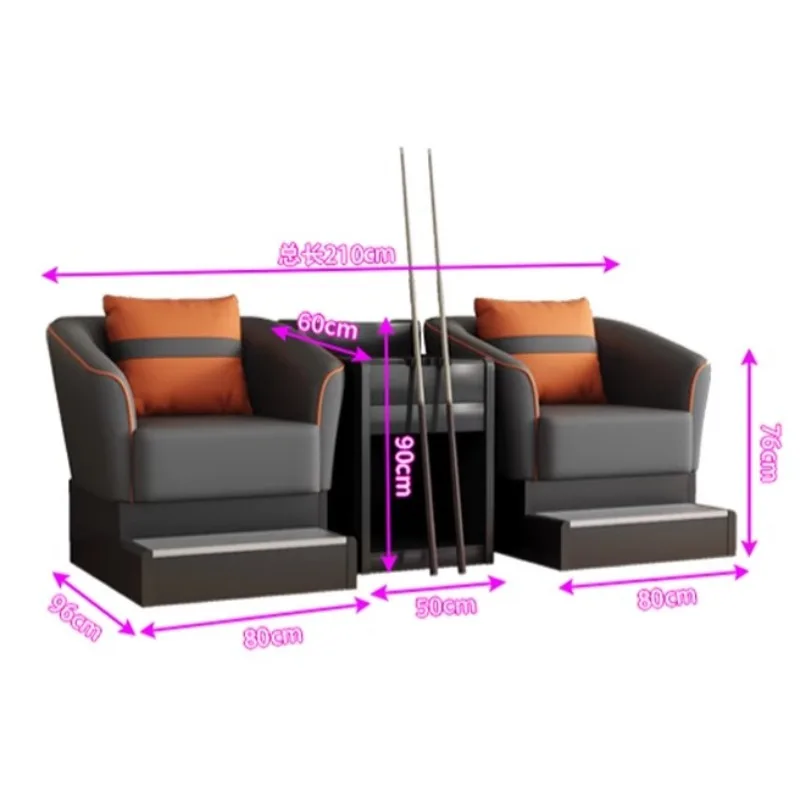Divani da soggiorno per salone da pavimento Doppio design Elegante divano di lusso Comodo salotto Muebles Para El Hogar Accessori per la casa - immagine 4
