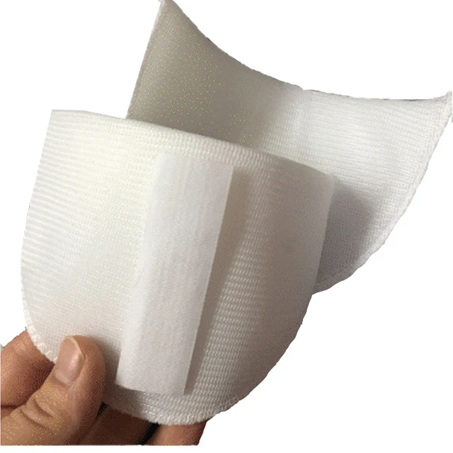 1Pair Foam Sponge Shoulder Pads Sewing Set-in Shoulder Pads For
