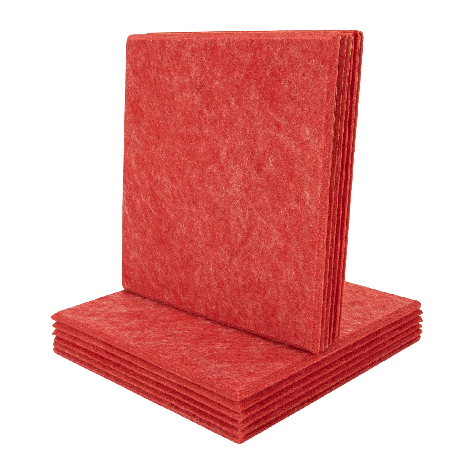 12 Stück Grüne/Lila/Rote/Dunkelgraue Akustikplatten Schallabsorbierende Wandpaneele Schalldämmende Schaumstoffplatten für Zuhause Büro Studio – Detail 24