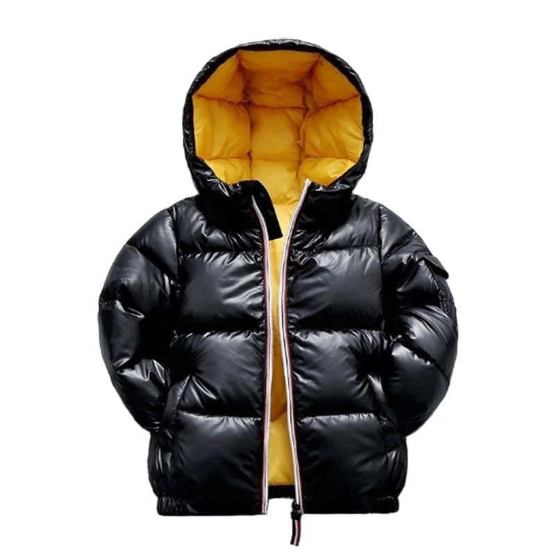 Boys Girls Hooded Down Jackets Kids Coats Winter Kids Warm Top Toddler Zipper Children Outerwear Costume down jacket children jackets