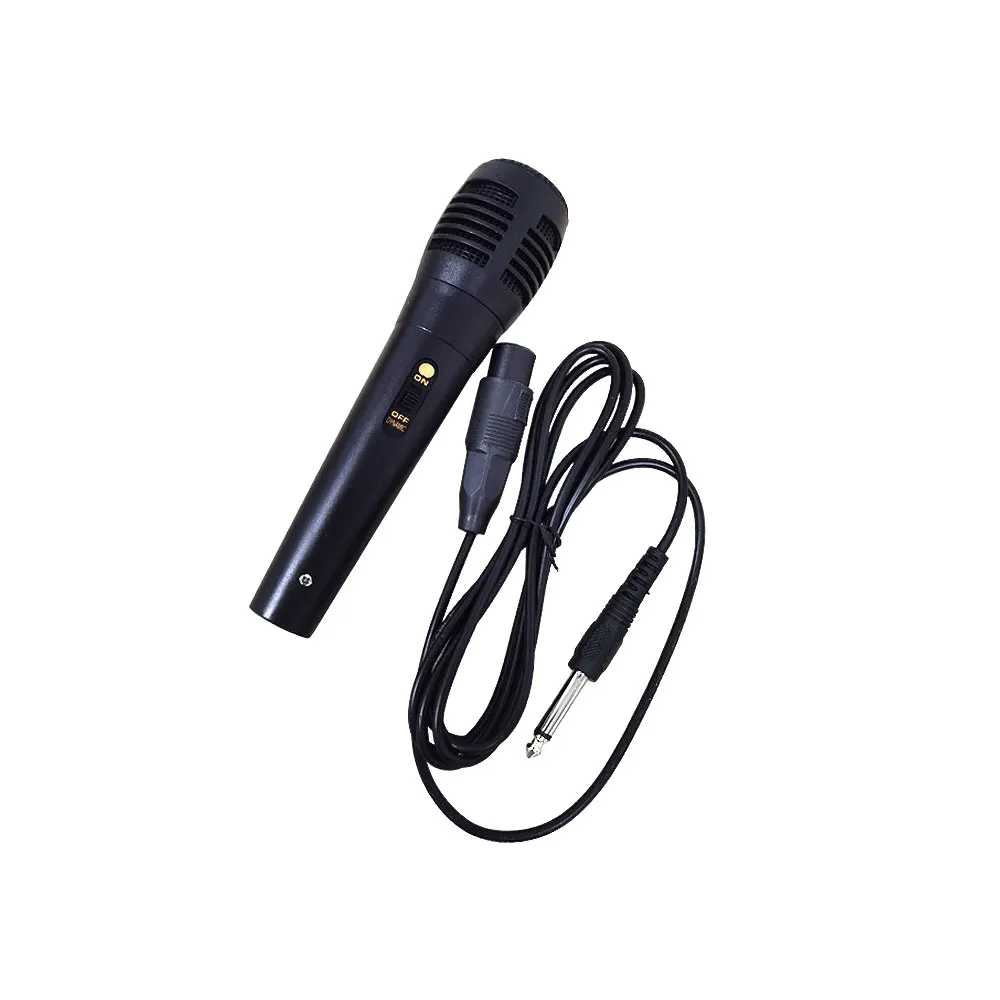 Microfono Cablato Da 6.5Mm \ 3.5Mm Megafono Portatile Ktv Omnidirezionale Dinamico Portatile Per Altoparlante Karaoke