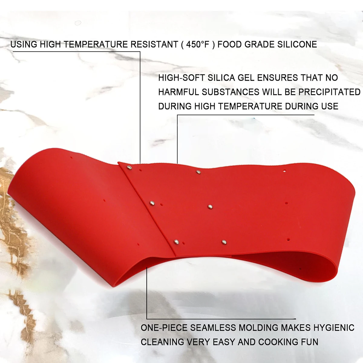 Splatter Guard Adjustable sizes Silicone Oil Splattered Guard Kitchen Gadgets Keep Kitchen Clean