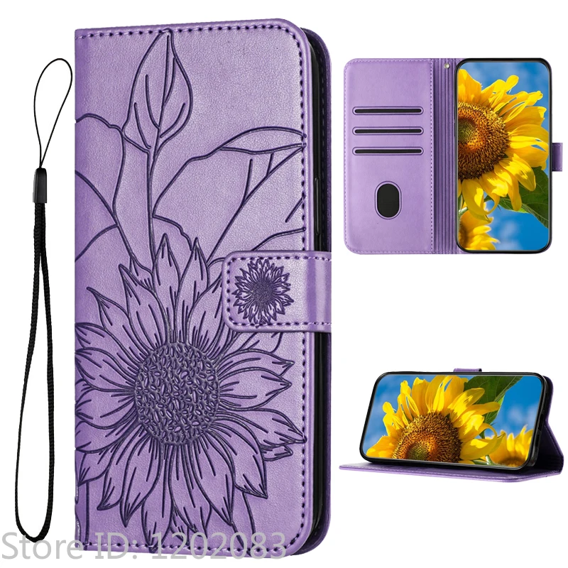 Magnetic Stand Wallet Flip Cover Phone Case with Protective Storage