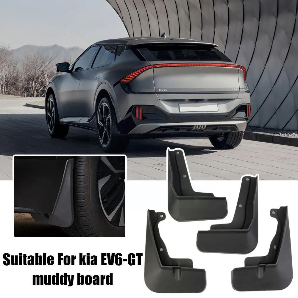 Car Accesorios 4pcs Set Front & Rear Splash Guards Mud Flaps Guards For