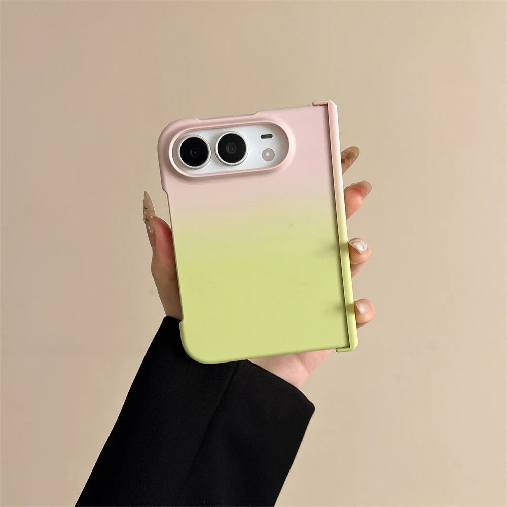 Premium Magnetic PC Glass Case with Tempered Film for Wireless Charging Compatibility