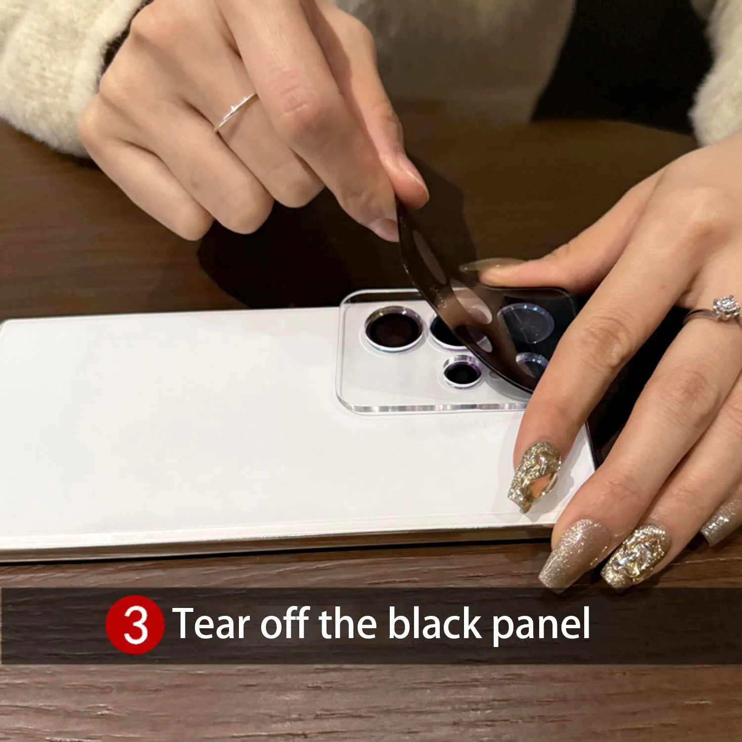 Premium Metal Camera Lens Protector - Tempered Glass Cover and Protection Accessories