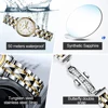 OUPINKE 3170 Deep Waterproof Automatic Watch For Women Dual Calendar Mechanical Hand Clock Stainless Steel Luxury Woman Watches 6