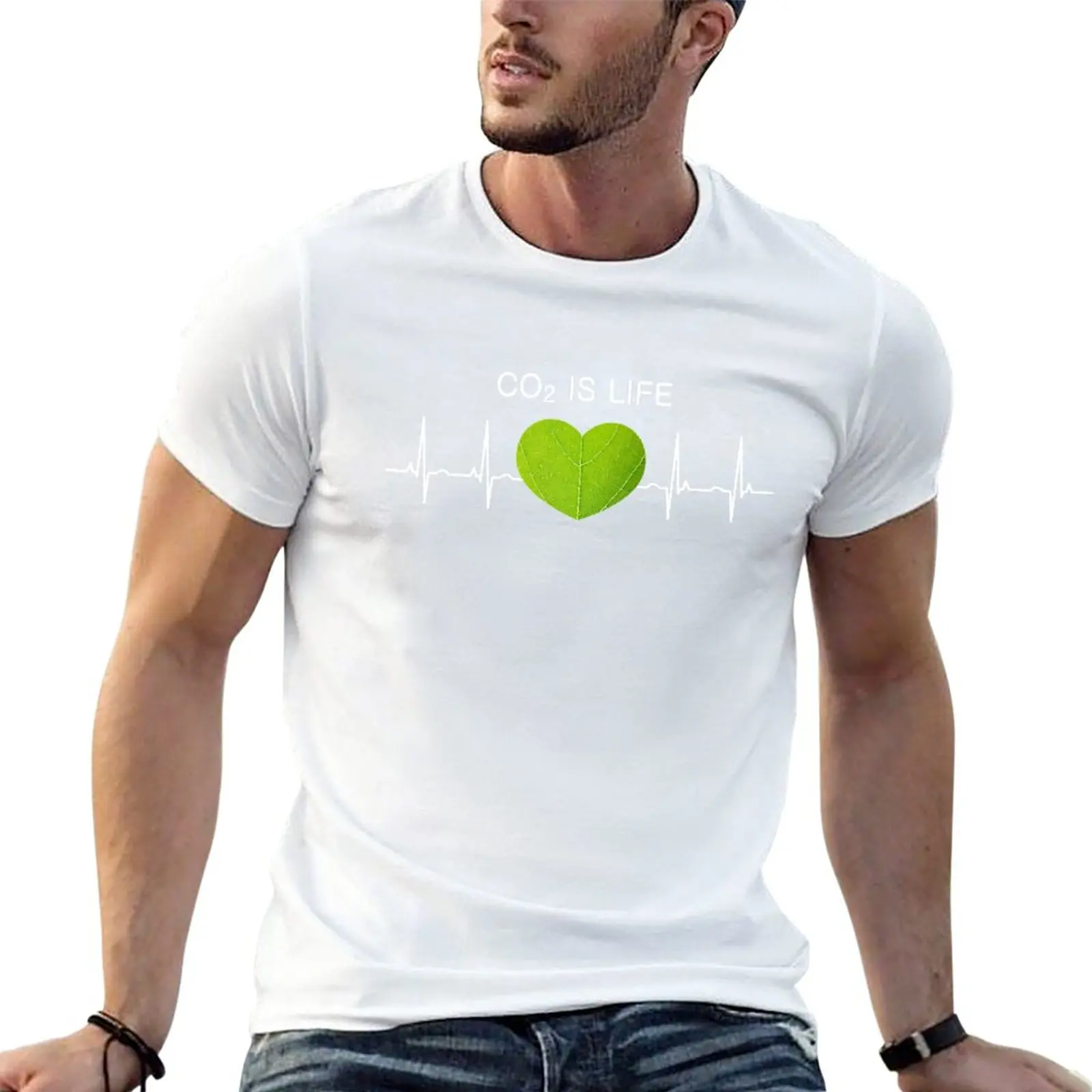

New Co2 is Life T-Shirt Aesthetic clothing sublime t shirt summer tops Short sleeve tee workout shirts for men