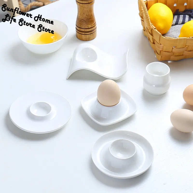 Porcelain Egg Stand Holders Ceramic Egg Cups