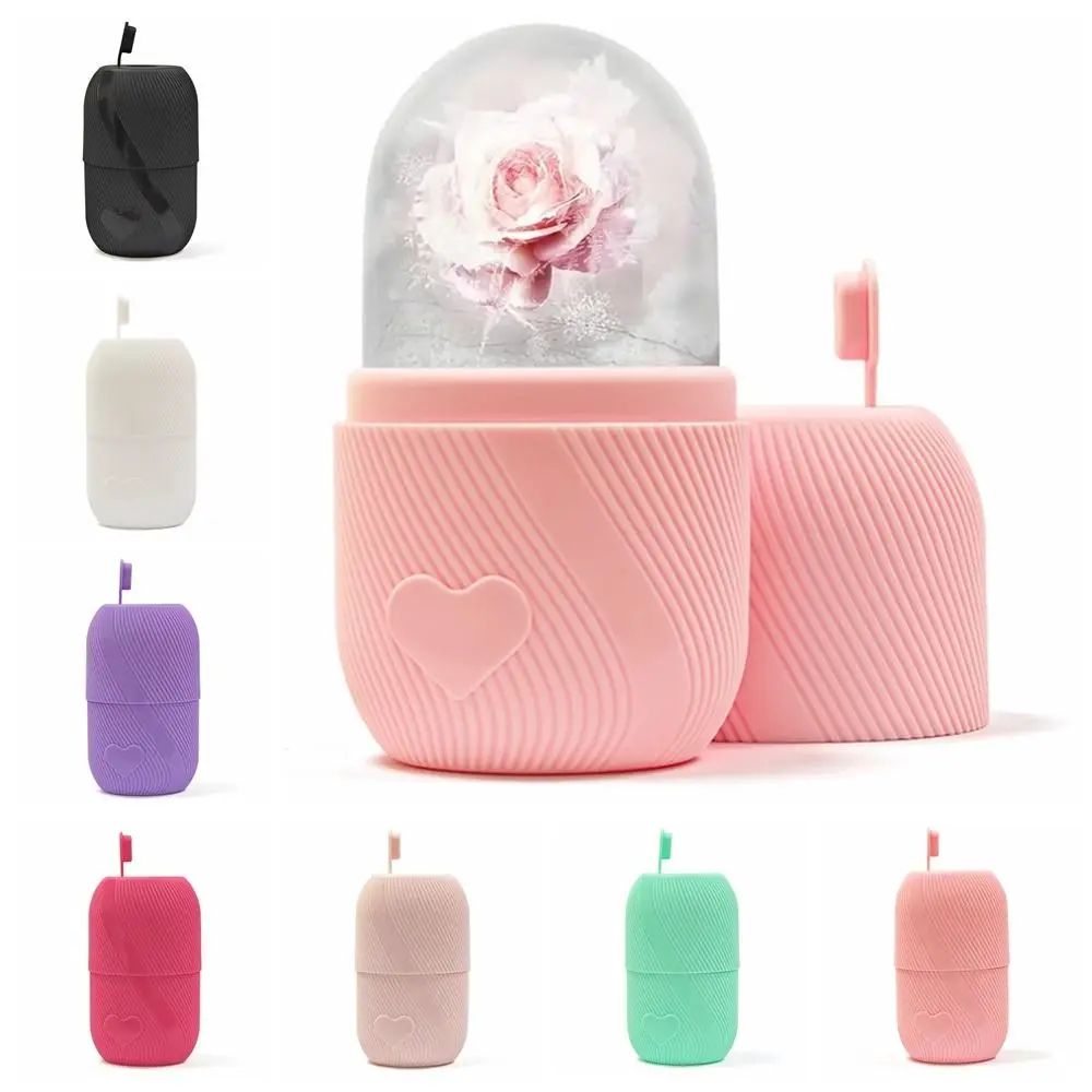 Upgraded Silicone Ice Roller for Face Reusable Face Lifting Ice Mold Beauty Skin Care Tools Facial Massager Eyes and Neck