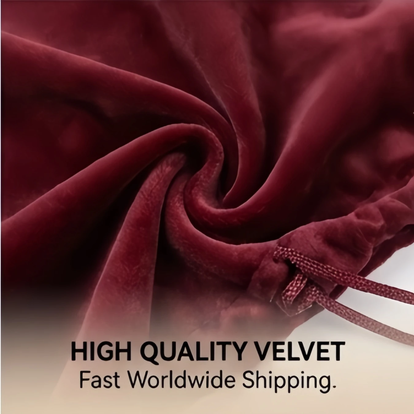 Customizable Color Velvet Drawstring Bag Multi-size Packing Sachet for Jewelry Candy Storage Display Festival Gift Packing Pouch 4