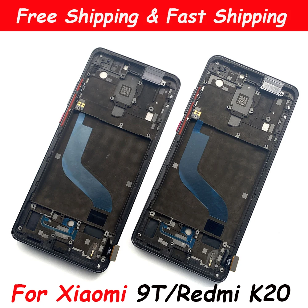 

Original Amoled Mi 9T / 9T Pro Screen Replacement, for Xiaomi Redmi K20 / K20 Pro LCD Display Digital Touch Screen with Frame