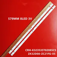 FOR Lenovo 32C5 LED32H8 CRH-K323535T02085CS ZK32D08-ZC21FG-05 LED32H8 303ZK320033  579MM 8LED 3V 100%NEW LED backlight strip 1