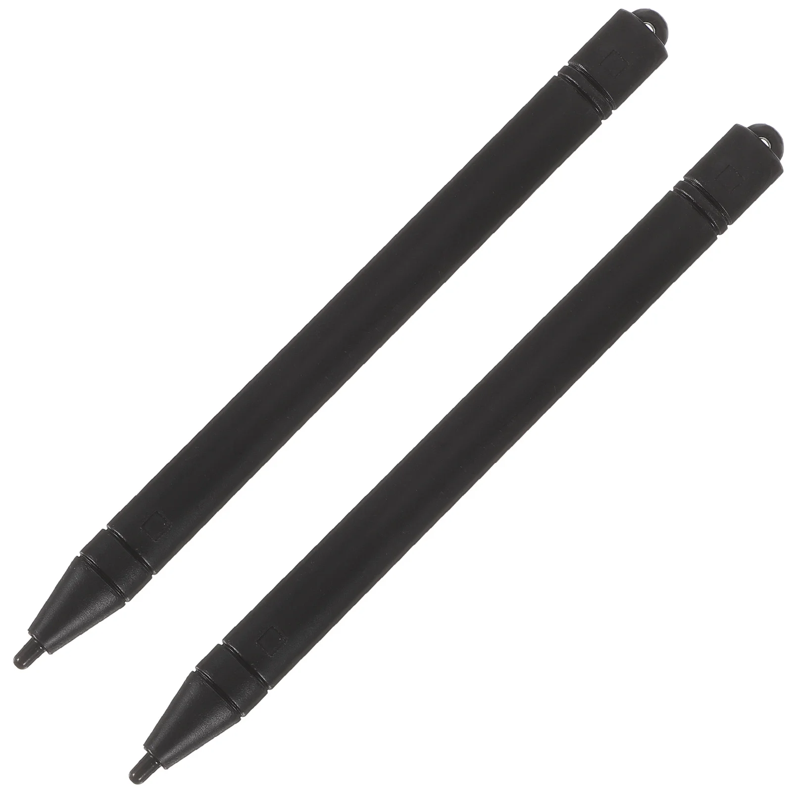 

2 Pcs Universal LCD Tablets Pen Digital Stylus Painting Pen for Magazine Editing Drawing Design (Black)