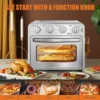 Geek Chef Convection Air Fryer Toaster Oven, 4 Slice Toaster Airfryer Oven, Electric Hot Oven Oilless Cook 4