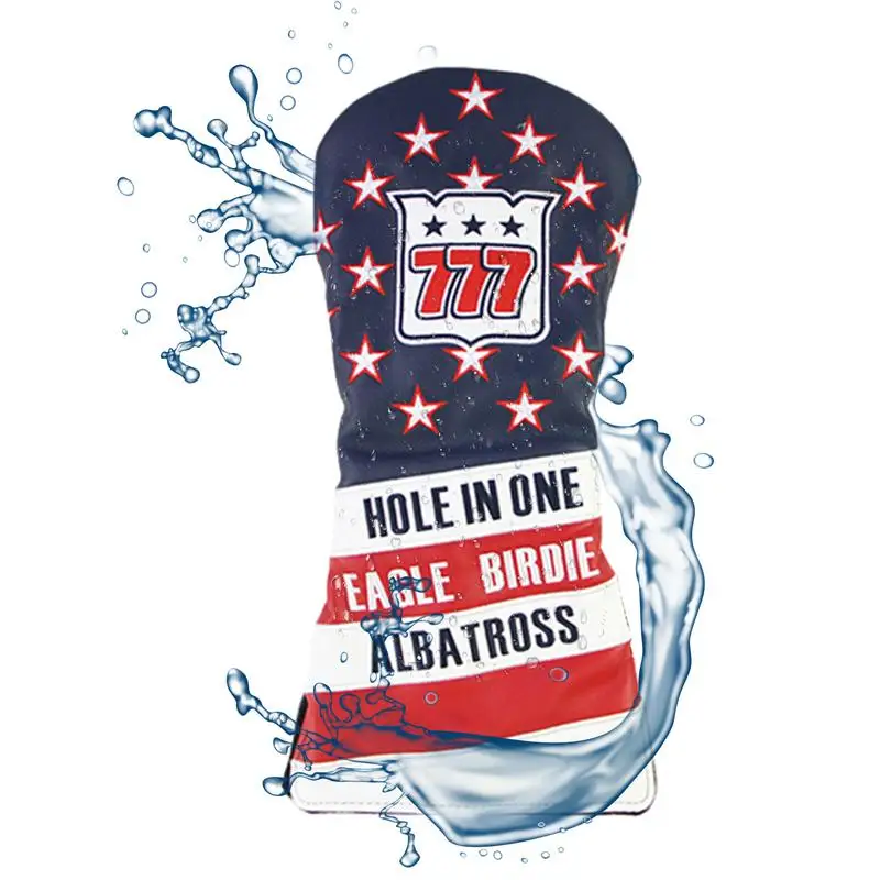 

Деревянные Чехлы для головы Golf Fairway, чехлы для головы для гольф-клуба с номерами 1/3/5/UT, мягкие и прочные аксессуары для гольфа, подарок для гольфистов