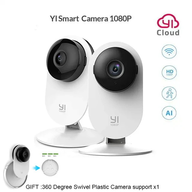 YI 1080P Home Camera IP Smart 2-Way Audio Wifi Cam with Montion Detection  Surveillance Security Protection Video Recording - AliExpress