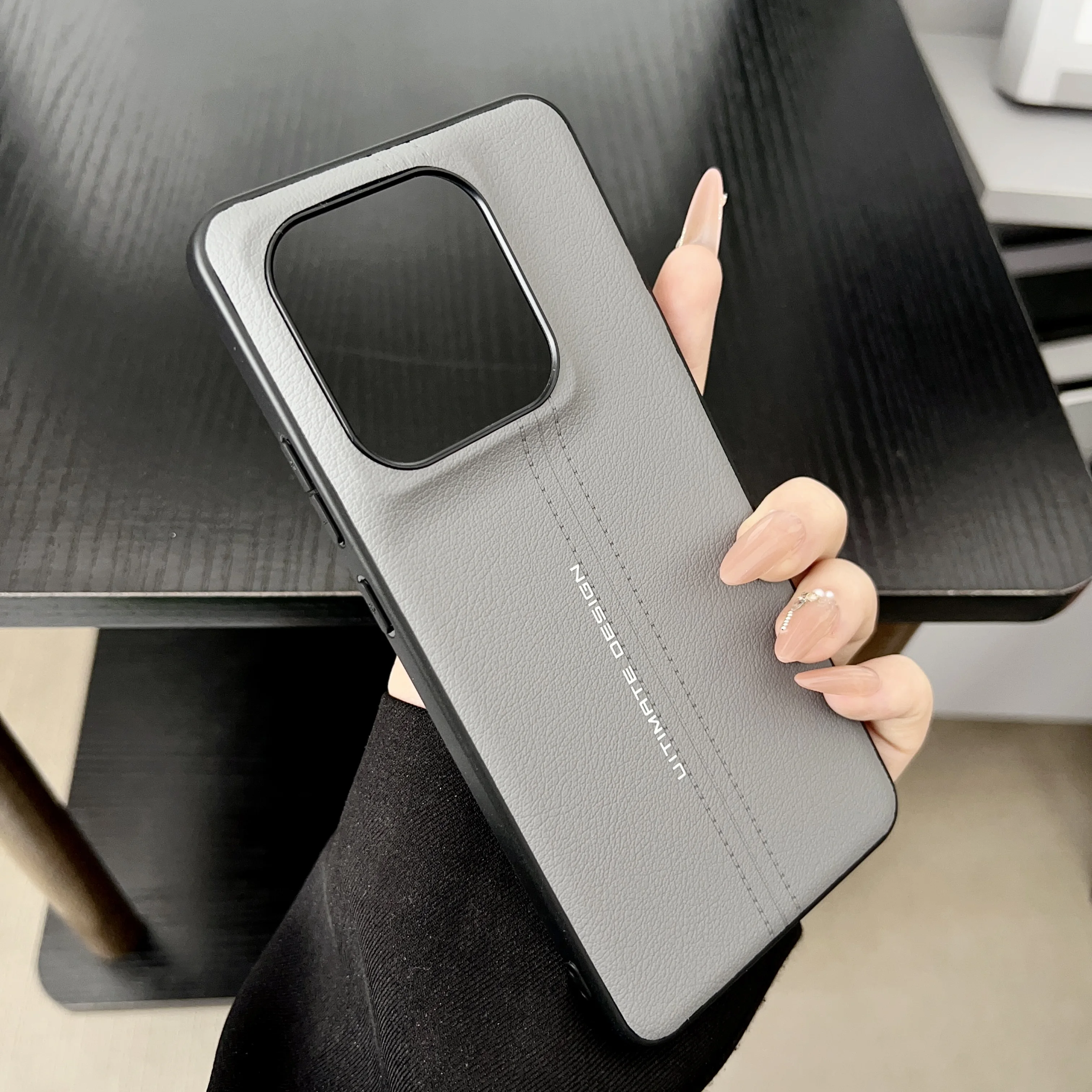 Matte Hard Leather Anti-Fall Shockproof Protective Case Cover