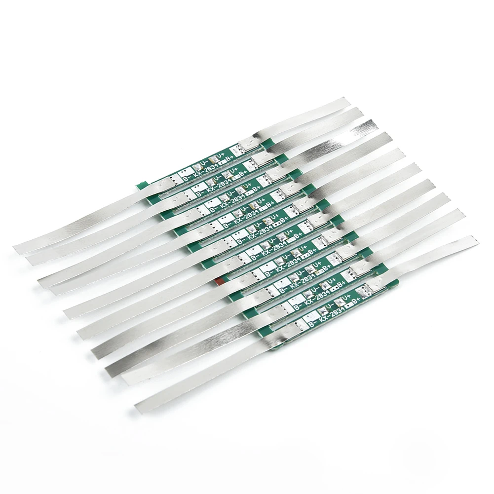 Reliable Performance 10pcs For 3A Protection Board for For 3 7V 18650 Li ion Lithium Battery Stable Performance