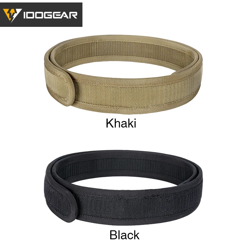 IDOGEAR Taktische EDC 1,7 "Innen Gürtel Verdeckte Trage Basis Gürtel Haken & Schleife Innen Gürtel Männer Taille Gürtel Jagd Zubehör 3426 – Detail 27