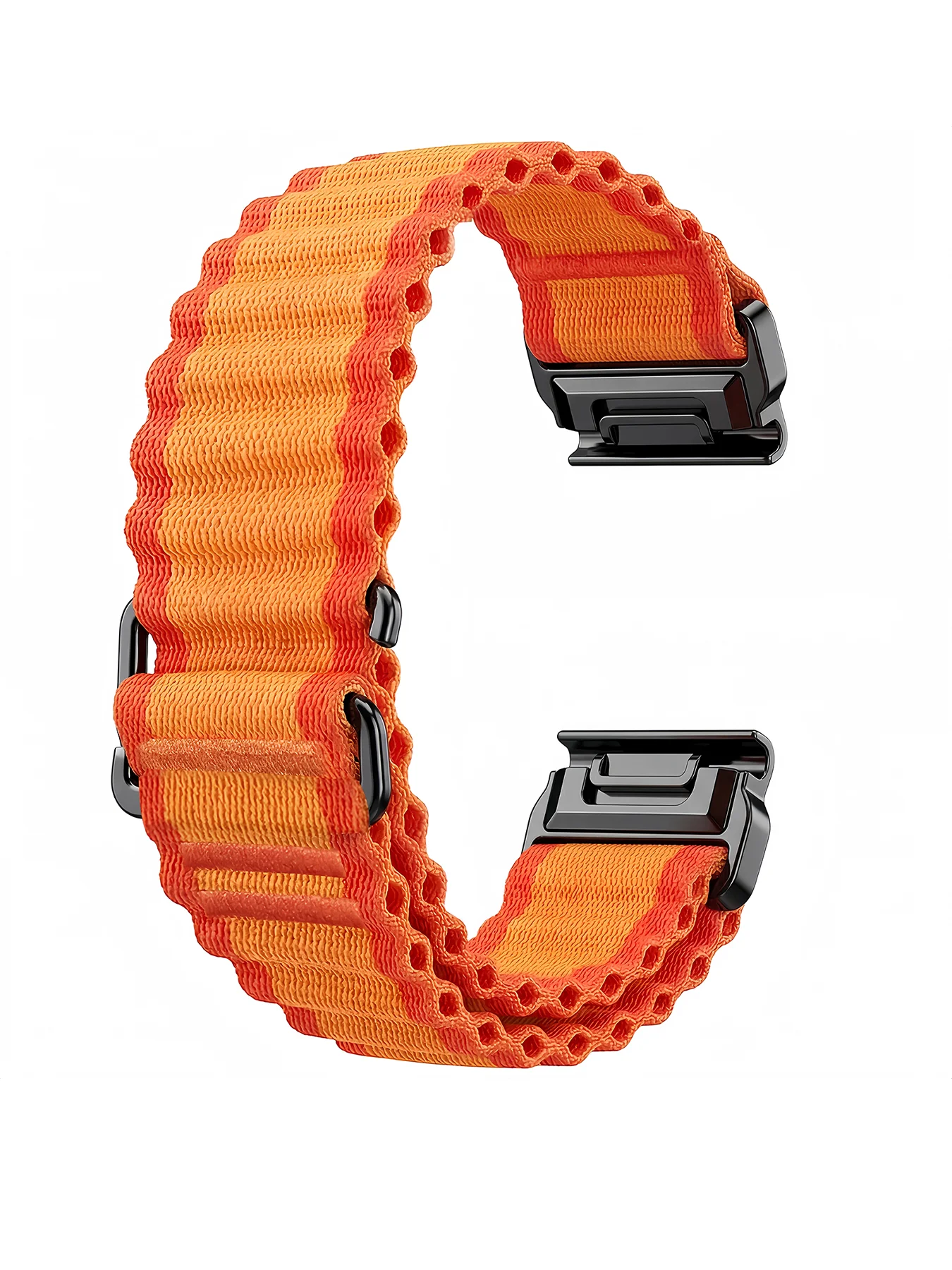 Two-Tone Nylon Strap for Garmin Watches - QuickFit 20, 22, 26mm