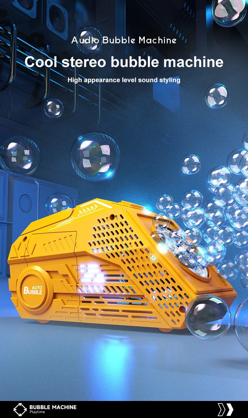Automatic Handheld Bubble Machine For Kids Outdoor Party Games_voghion.com