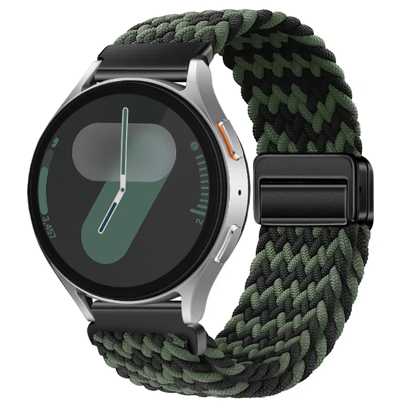 Braided Nylon Magnetic Bracelet Strap - 20mm/22mm