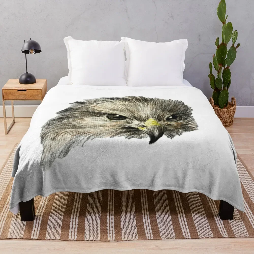 

The hawk Throw Blanket heavy to sleep Cute Plaid Thins Blankets