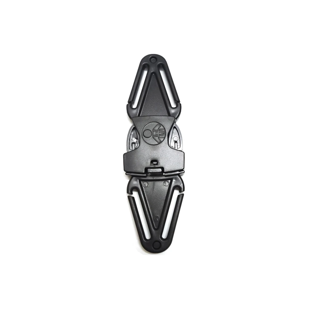 Universal Children Clip Buckle Latch Safety Seats Chair Straps Belt Harness Knots Baby Child Kids Safe Lock Automobile Black
