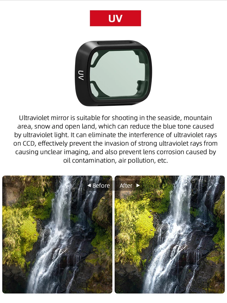de filtres pour dji mini accessoires de importateur uv nd pièces
