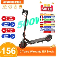 Trottinette électrique AOVOPRO 2026 500W pour adultes, autonomie de 35 km, vitesse maximale de 31 km/h, trottinette électrique pliable, 8,5 pouces, trottinette électrique intelligente 1