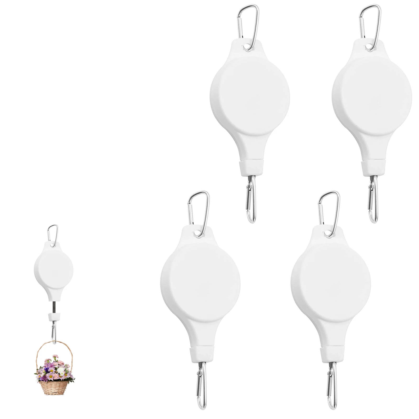 Crochet Pointu Pour Bateau - Tête En Plastique - Télescopique Et Polyvalent - Lot De 2 Pièces - 3