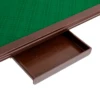20562-e093f4.jpg Mahjong Table with 4 Cup Holders&4 Drawers for 4 People, Foldable Portable Square Mahjong Table for Various Sorts of Table Games