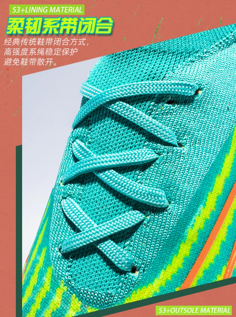 Description Picture 6 of itemMen Football Shoes Society Soccer Shoes Sports Original Cleats Students Training Unisex Professional Boy Football Field Boots