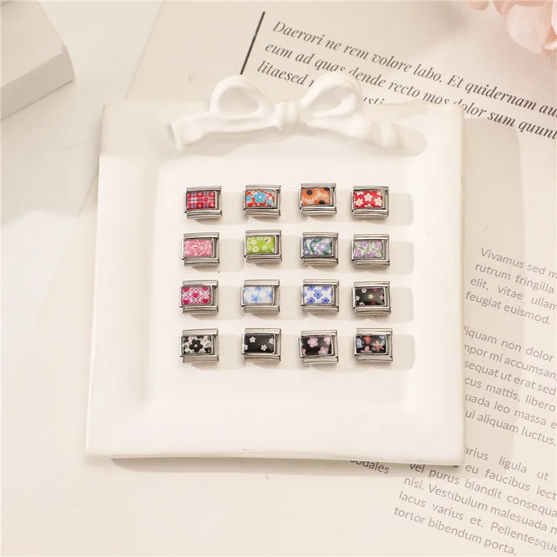 Creative Flowers Series Bracelet Women Men DIY Making Gift