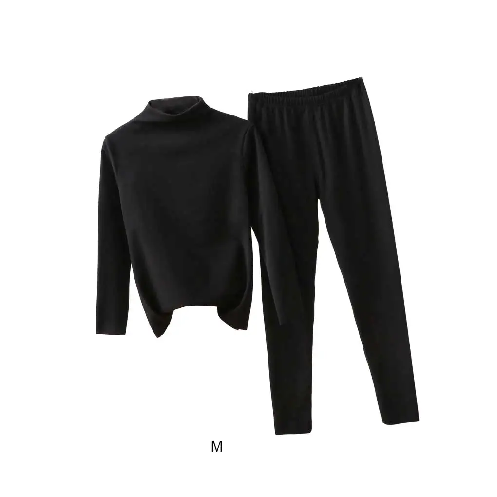 Thermal Underwear Slimming Pajama Elastic Half-high Collar Warm Clothes