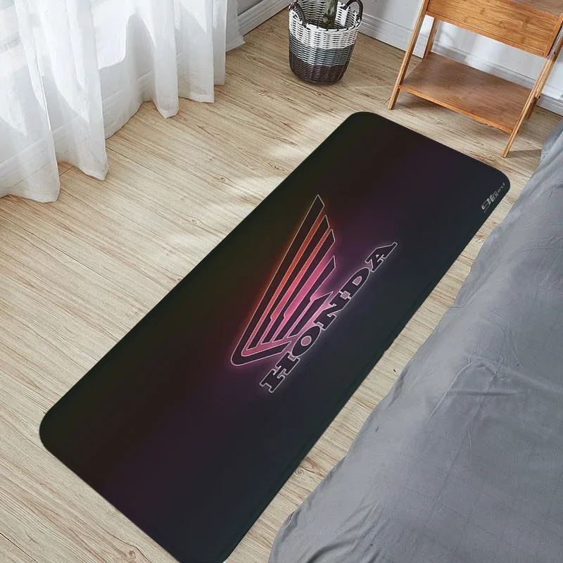 Doormat Entrance Door Hondas Motorcycle Bathroom Carpet for Kitchen Mat Home Floor Mats Custom Room Rugs Carpets Cute Rug Bath 4