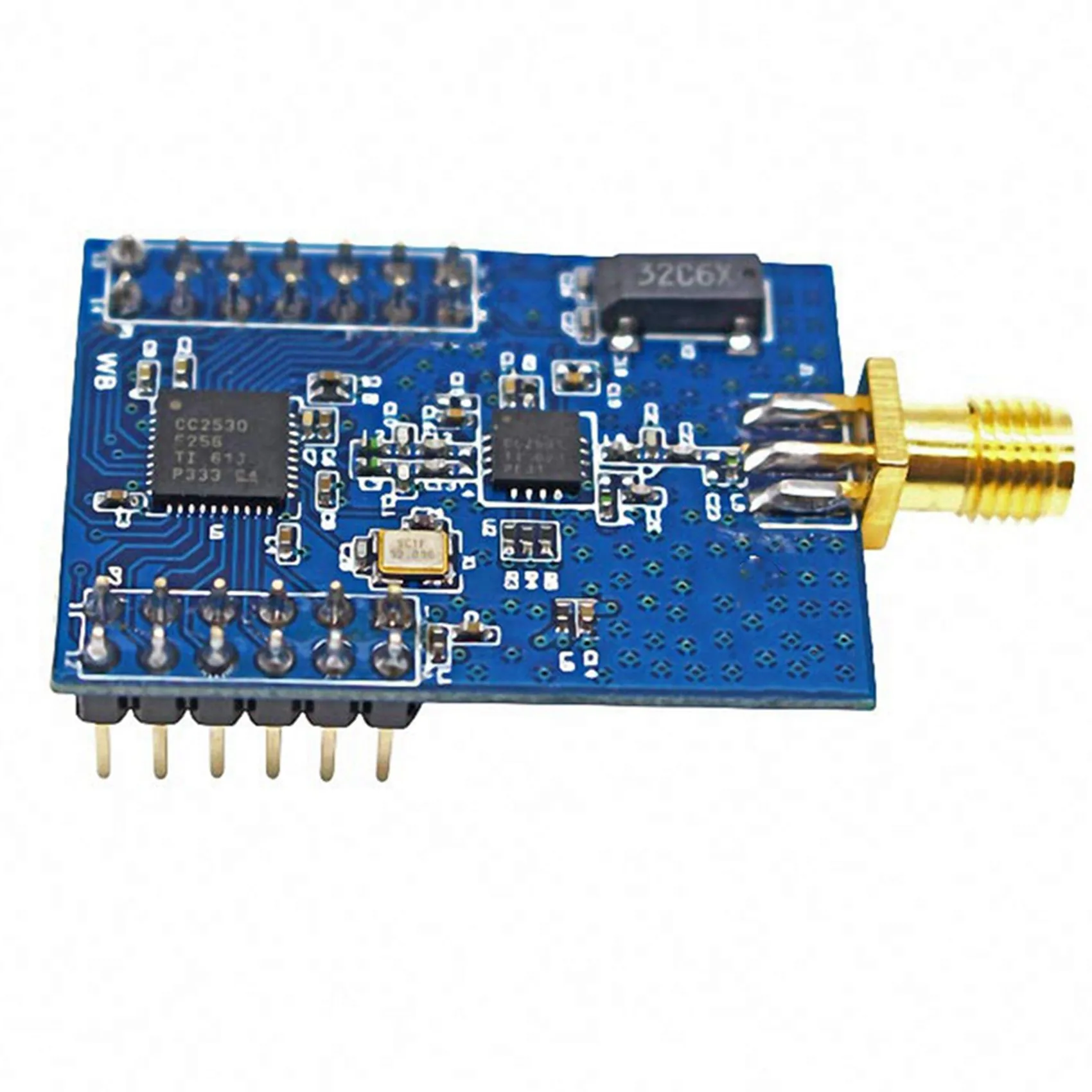 FC-[IANC-AB01] 2X 지그비 변환 시리얼 포트 TTL Uart 무선 PA 모듈 CC2530+CC2591 지그비 모듈 CC2530 개발 보드