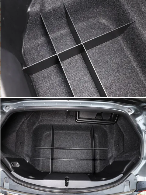Für Mazda MX-5 mx5 2016-2023 abs schwarz Kofferraum teiler Organizer Insert  Box Sekundär lager Autozubehör - AliExpress