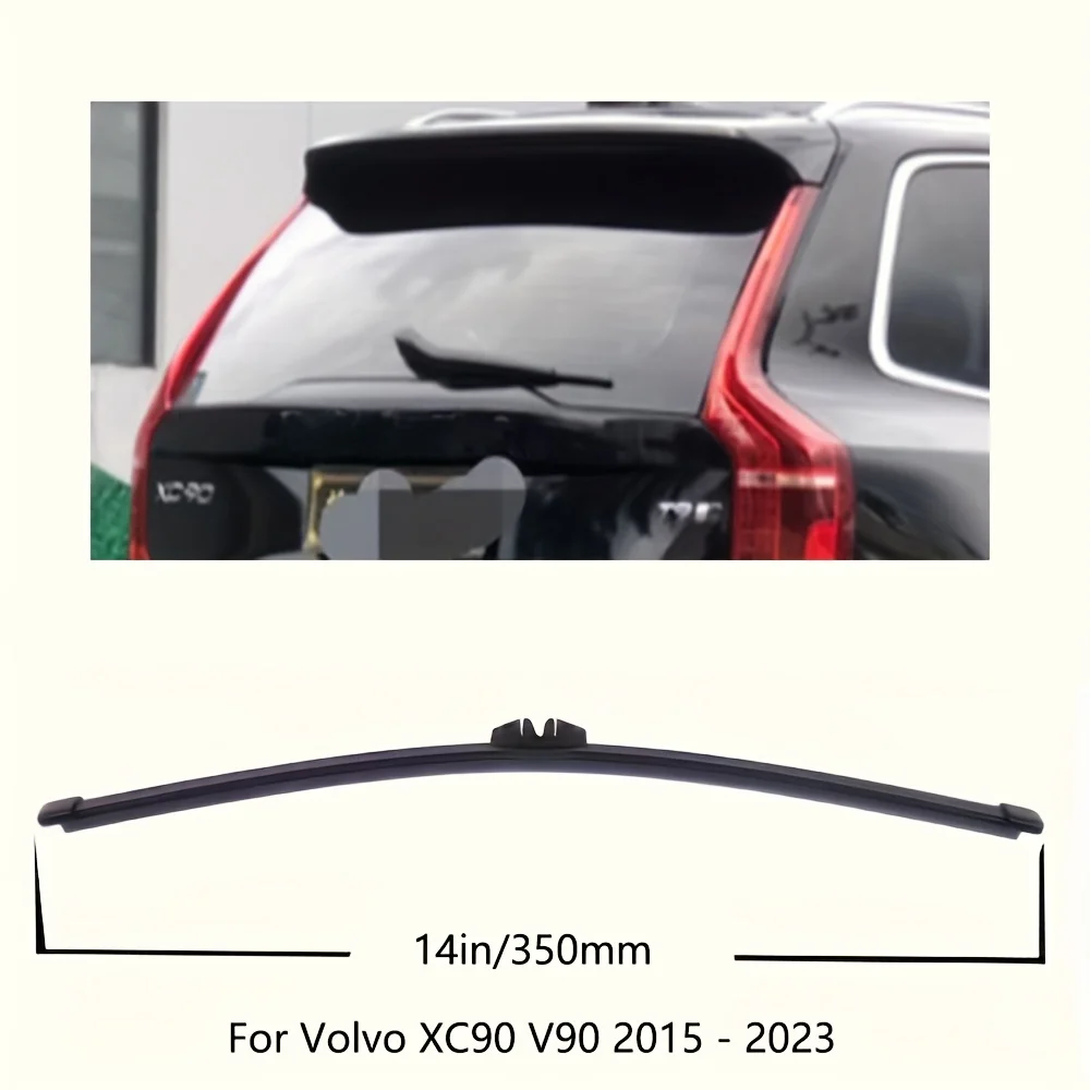 Wiper 14" Rear Wiper Blade   Windshield Windscreen Rear Window For Volvo XC90 V90 2015-2023 2