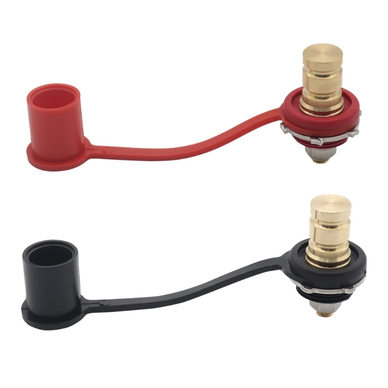 

2Pcs Battery Charging Jumper Post Battery Charging Post 3/8" Jump Post Battery Charging with Waterproof Cover